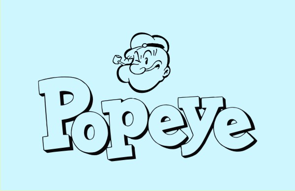Free Download Popeye And Olive Vector Format - ClipArt Best