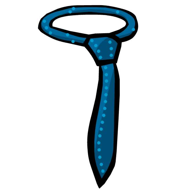 Image - Skinny Blue Tie.PNG - Club Penguin Wiki - The free ...
