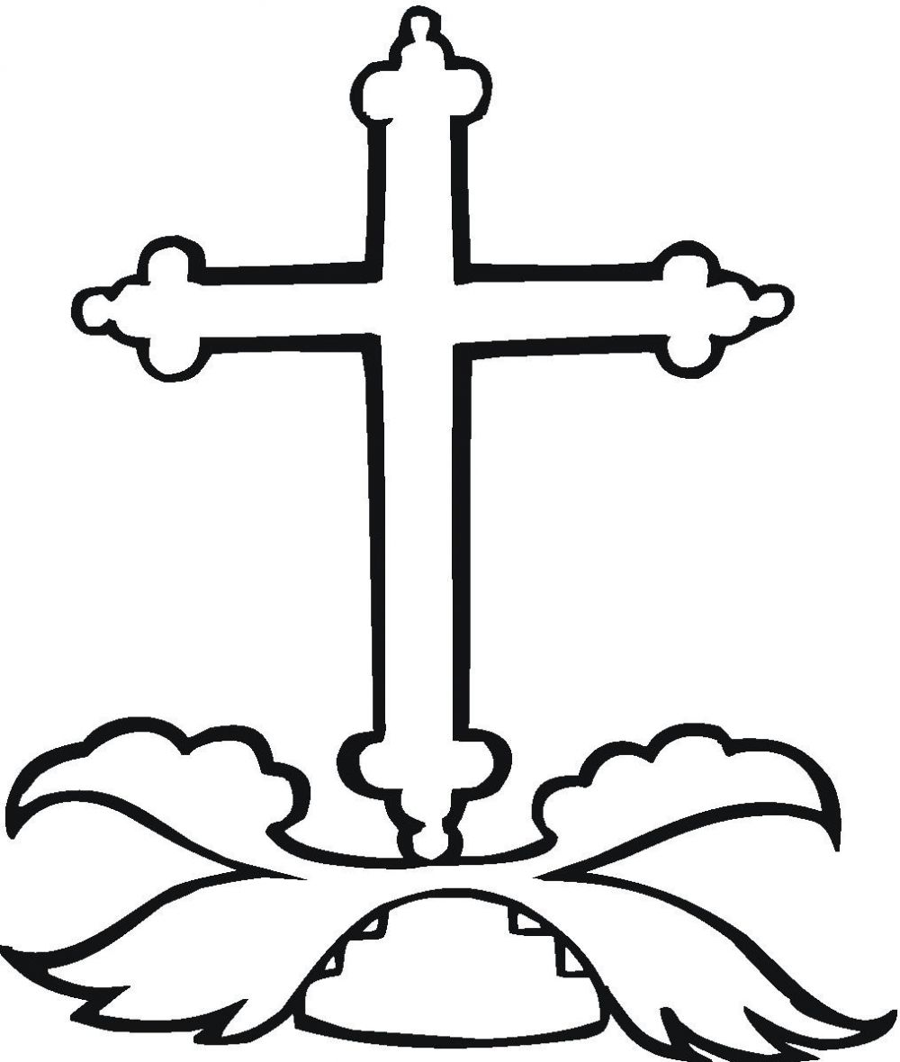 coloring-pages-of-crosses-clipart-best