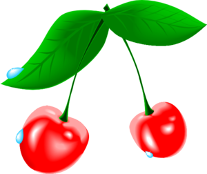 Cherry clip art - vector clip art online, royalty free & public domain