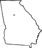 USA States - State of Georgia Coloring Pages