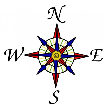East west north south compass free vector download (937 Free ...