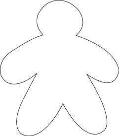 Outline Of A Person Template