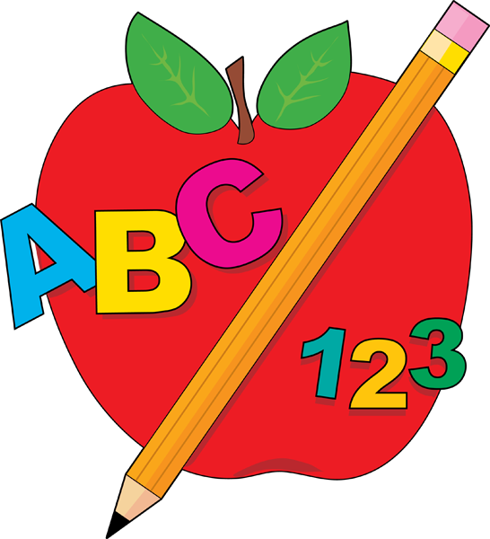 ABC Apple and Pencil