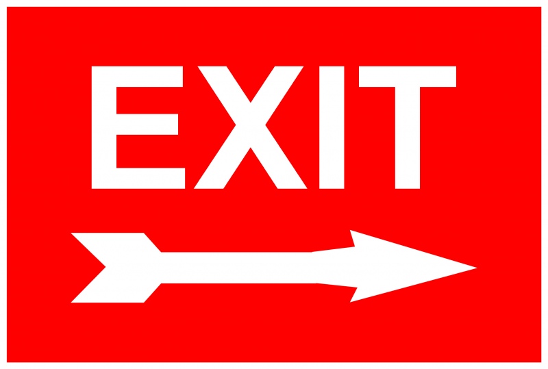 ENTRANCE AND EXIT SIGNS | Signature