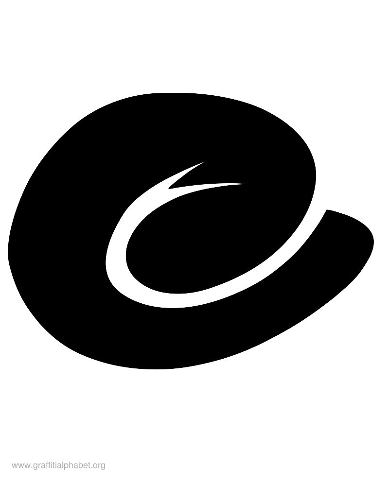Graffiti Alphabet Letters A-Z Bubble | Graffiti Alphabet Org - ClipArt