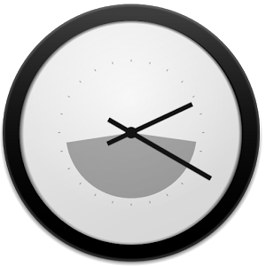 24h Analog Clock Widget
