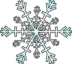 Snowflake clip art - vector clip art online, royalty free & public ...