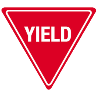 Yield Sign HDPE Sign | Kirby Built Quality Products