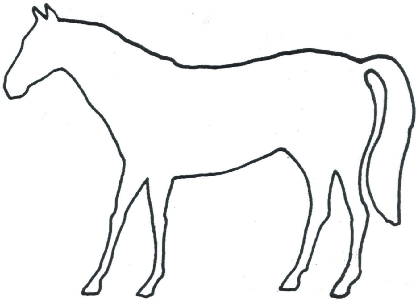 printable-coloring-page-horse-printable-blank-world
