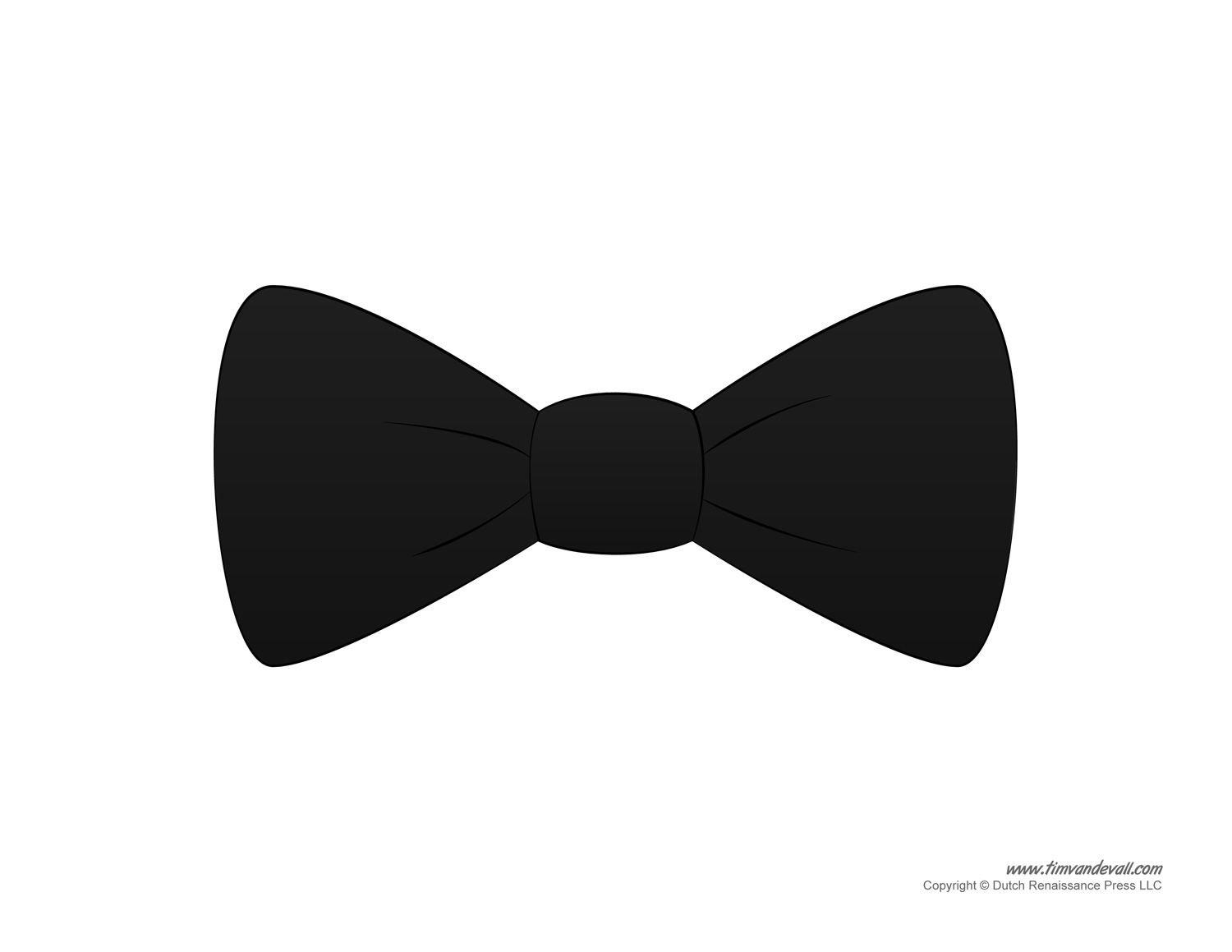 Printable Bow Tie - ClipArt Best