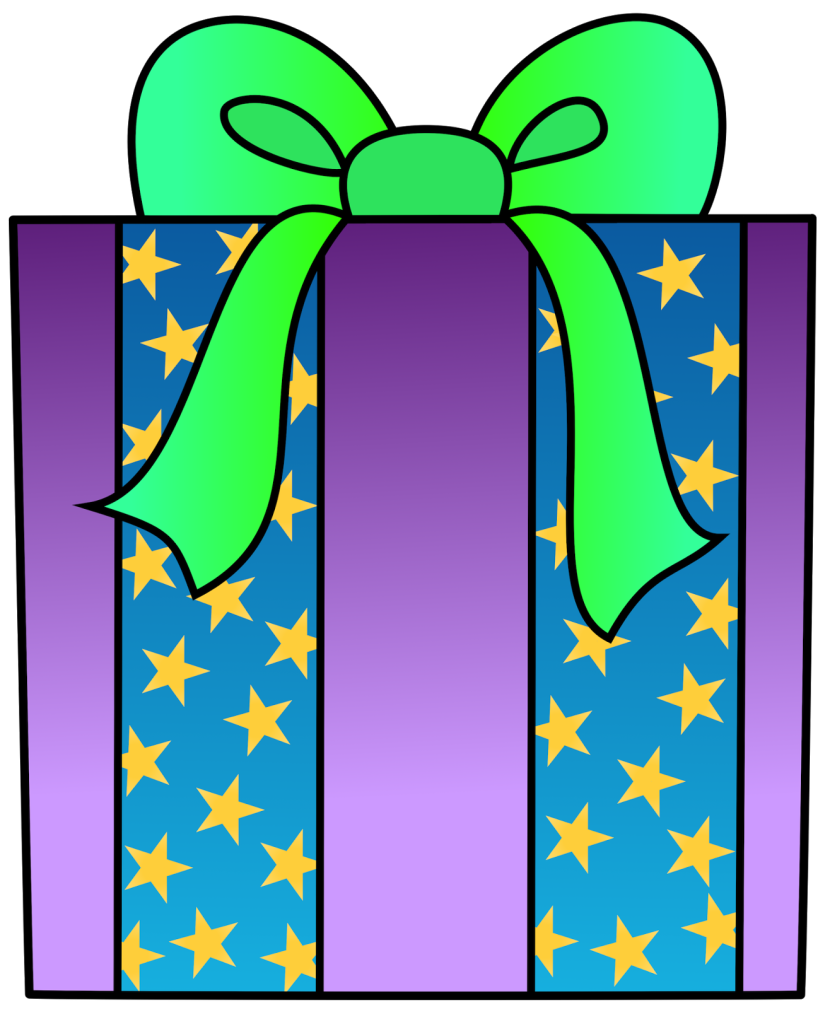 Birthday present clip art free clipart images 3