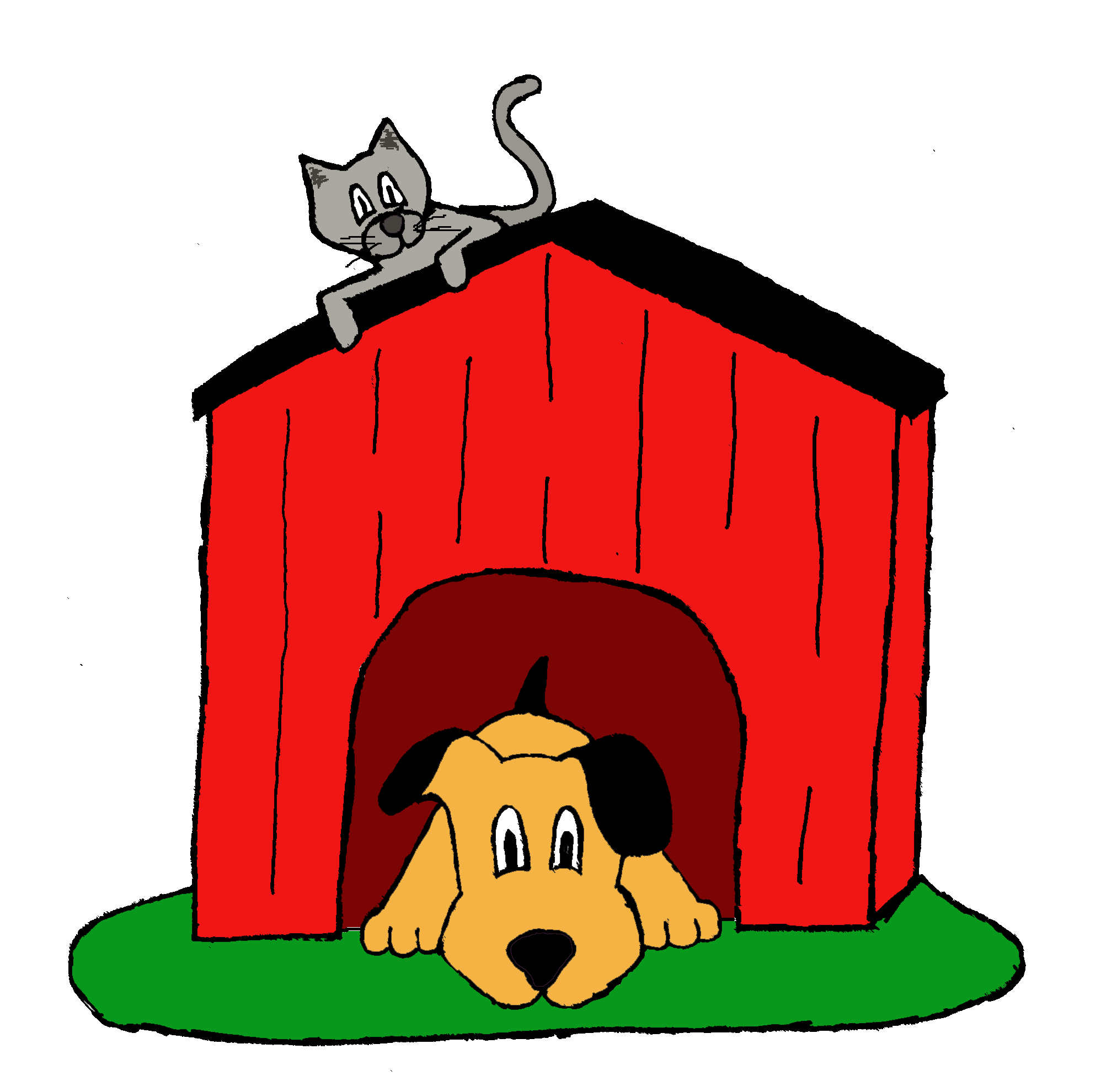 Cartoon Dog House