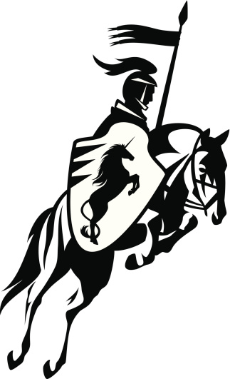 Knight Person Clip Art, Vector Images & Illustrations