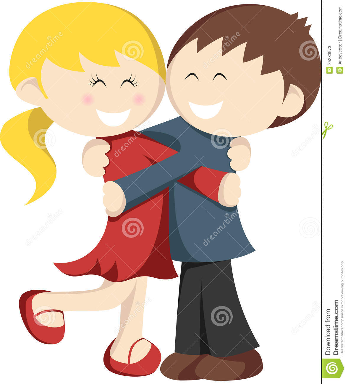 Hugging Cartoon Images - ClipArt Best