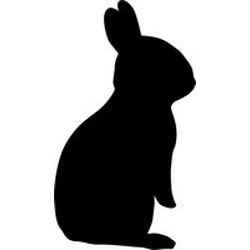 Bunny Stencil - ClipArt Best