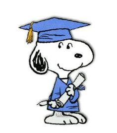 Snoopy graduation clip art - ClipartFox