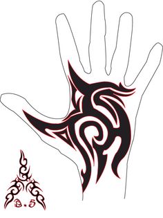 Ideas, Tribal hand tattoos and Inspiration