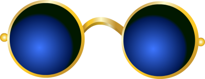 Round Eyeglasses Clipart