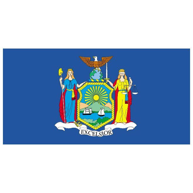 NEW YORK VECTOR FLAG - Download at Vectorportal