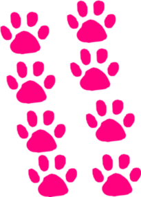 Grizzly Paw Print Clip Art Clipart - Free to use Clip Art Resource