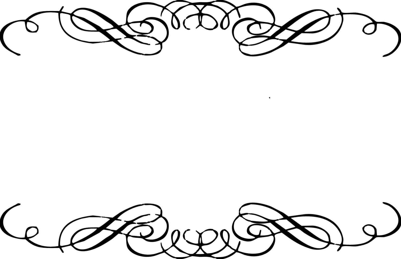 Decorative Scroll Clip Art - Tumundografico
