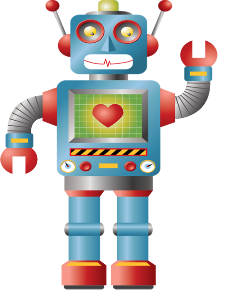 toy robot clipart - photo #1
