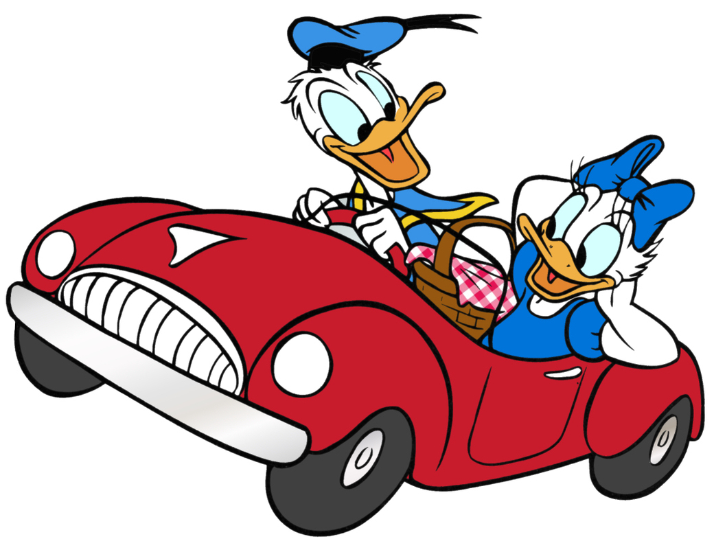 Cartoon Car With Cartoons Clipart Free to use Clip Art Resource