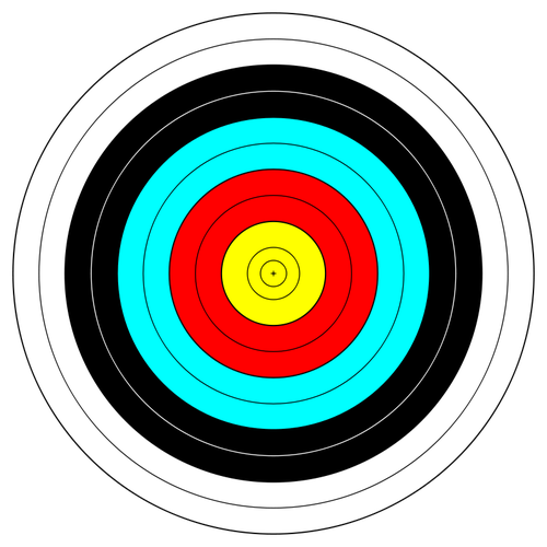 Vector clip art of target | Public domain vectors