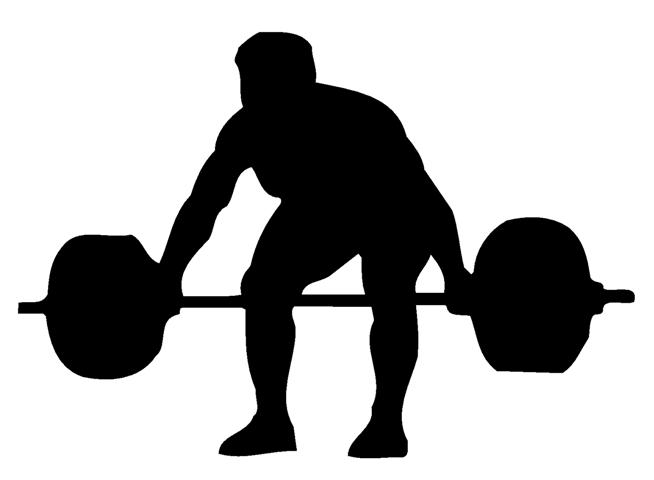 Powerlifting Weights Clipart