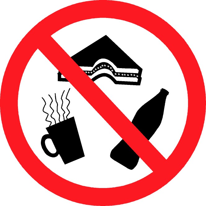 No Food Or Drink Clipart