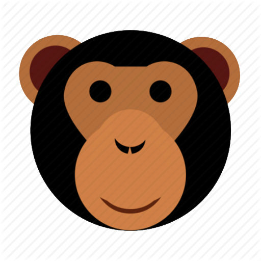 Ape, cute, face, happy, head, monkey, zoo icon | Icon search engine