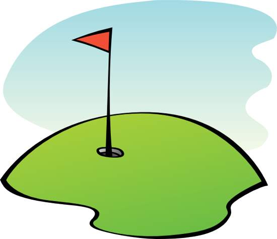 Golf Green Clipart
