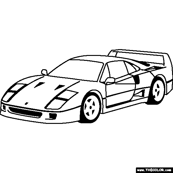 Cars Online Coloring Pages | Page 3