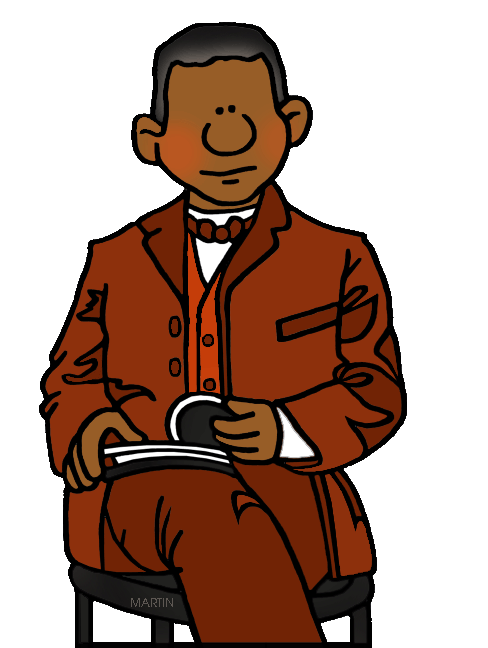 Free Black History Month Clip Art by Phillip Martin, Booker T ...
