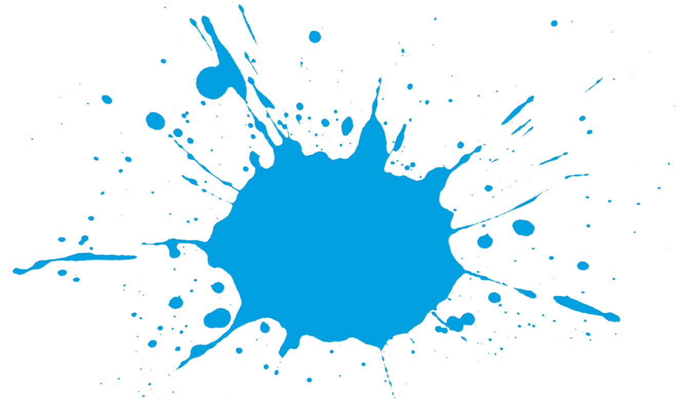 Blue Paint Splatter Png Clipart - Free to use Clip Art Resource