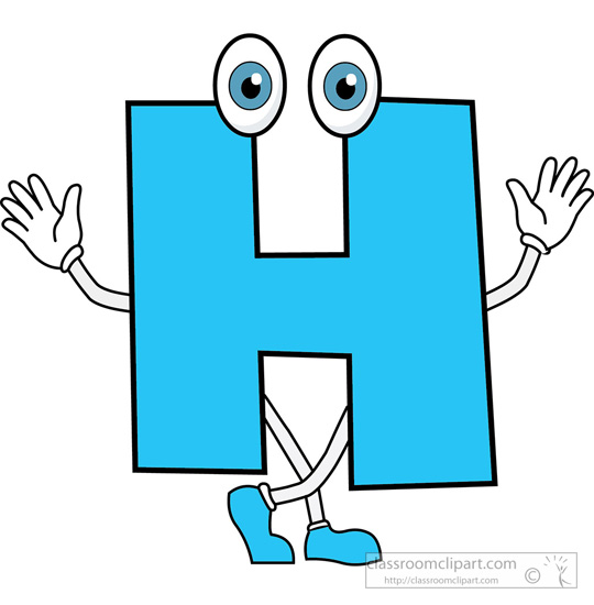 Letter H Clip Art - ClipArt Best