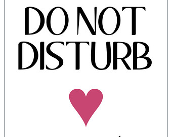 Printable Do Not Disturb Signs - ClipArt Best