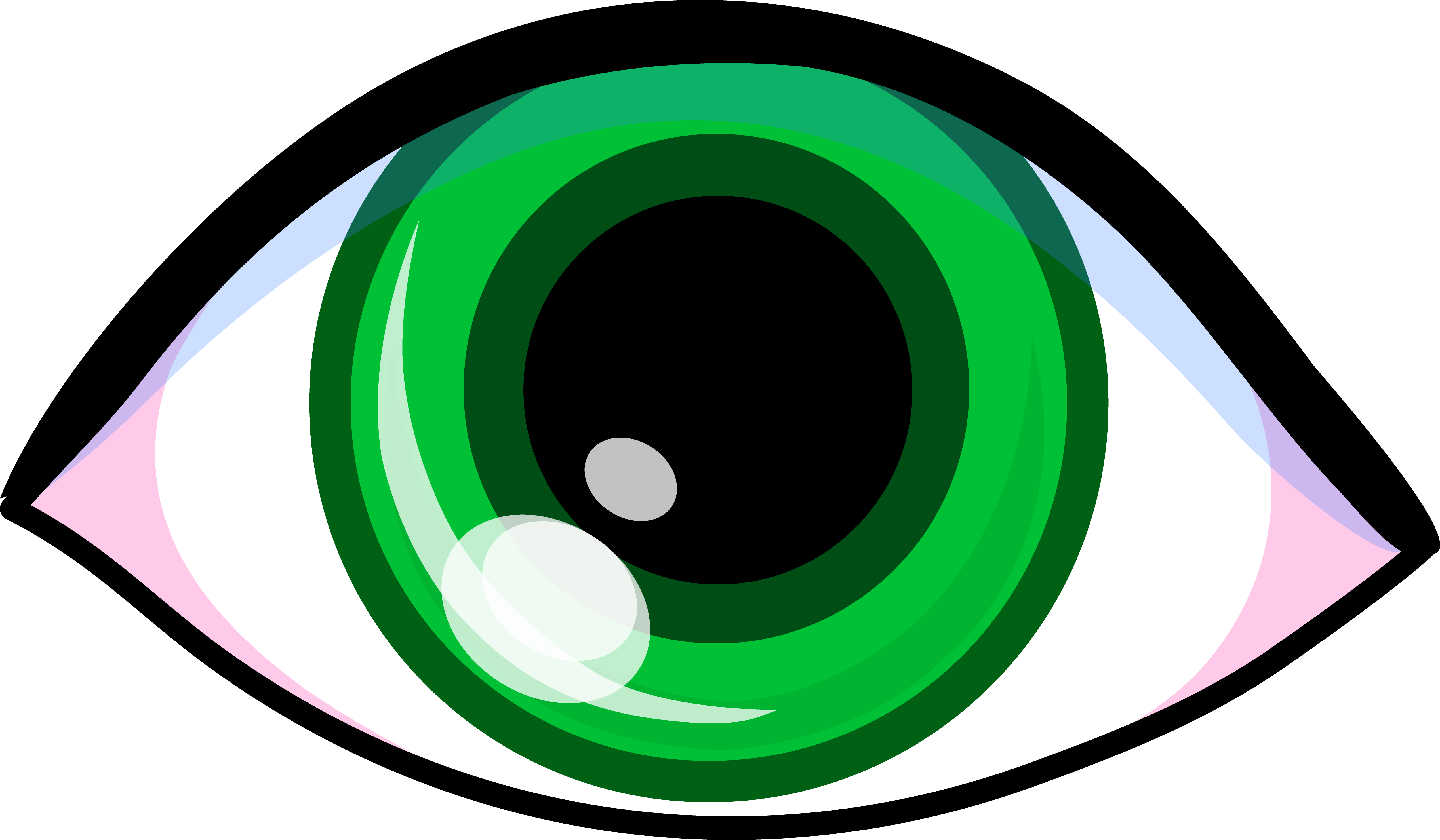 Green Cartoon Eye - ClipArt Best