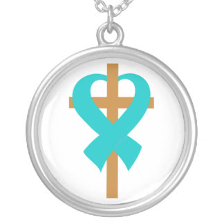 Gynecologic Cancer Ribbon Necklaces & Lockets | Zazzle