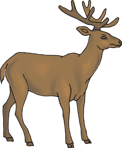 Cartoon Deer Clipart