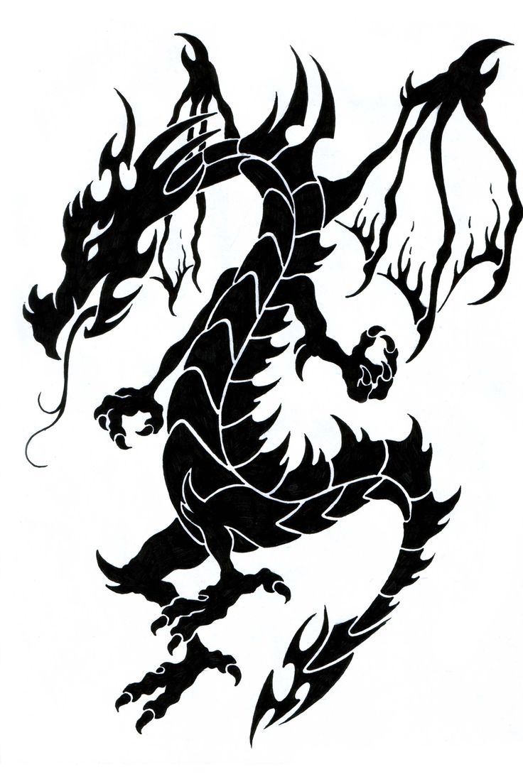 Black Dragon Tattoo | Dragon ...