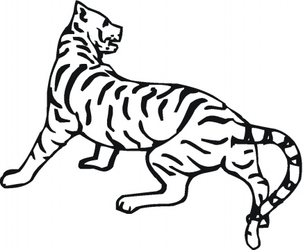 Tiger coloring pictures | Super Coloring