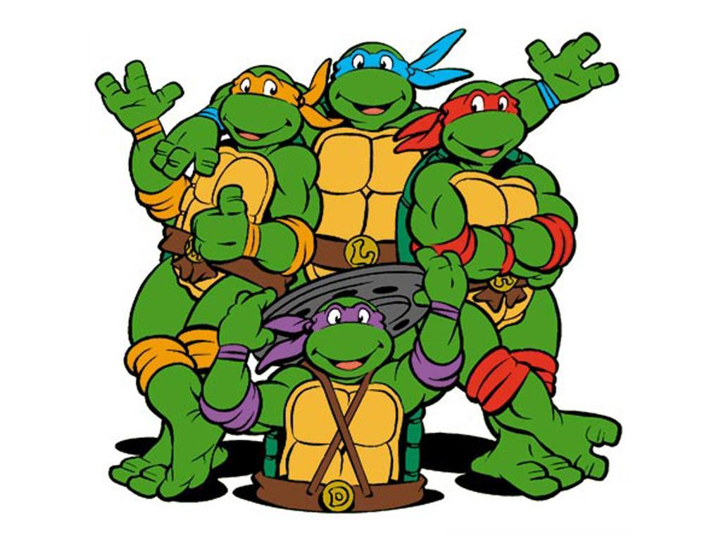 Teenage mutant ninja turtle cartoon clipart
