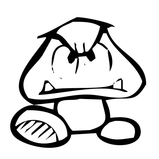 Mario Stencil - ClipArt Best