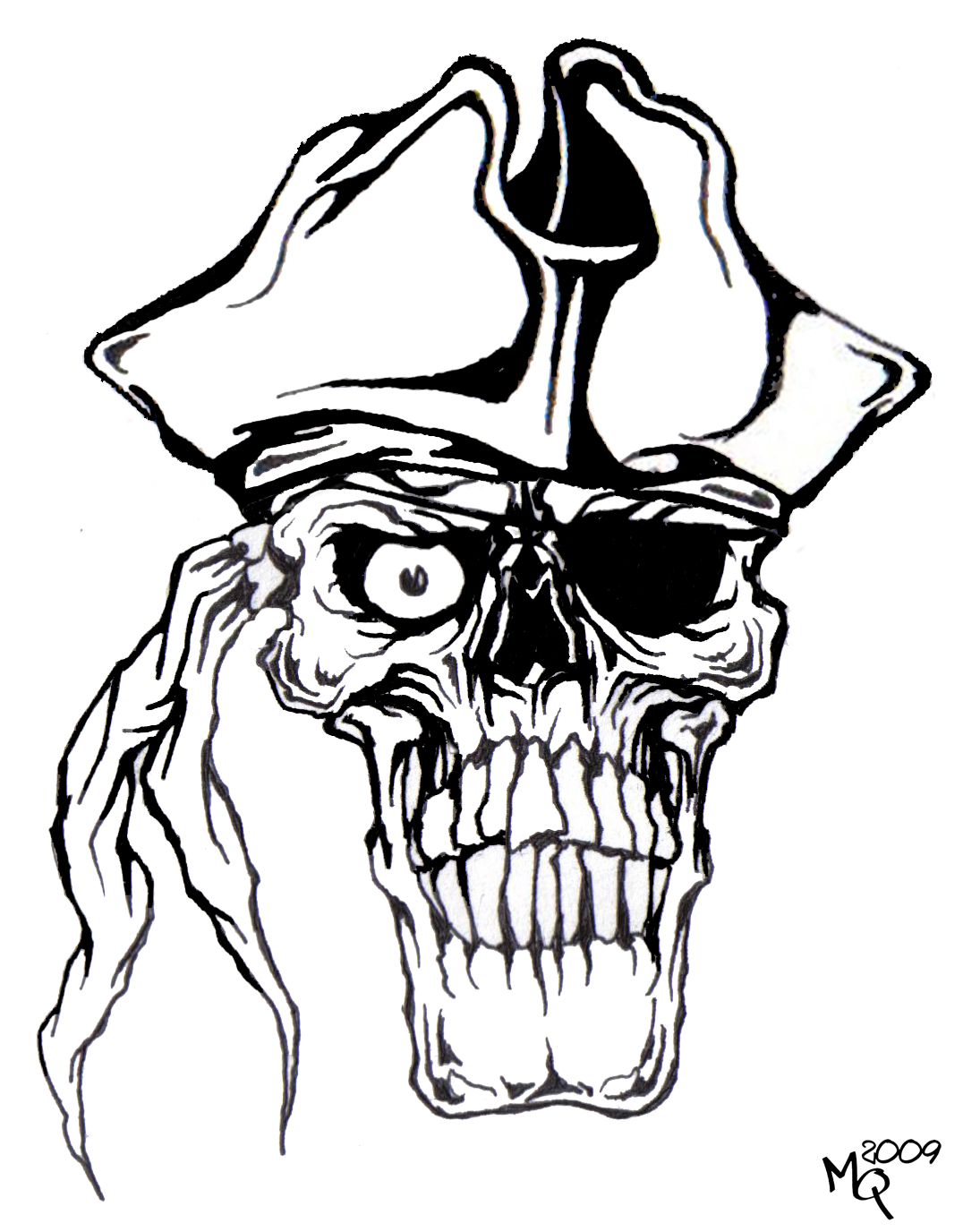 Pirate Skull 2 by QUINTdesigns on DeviantArt