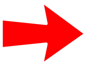 Red arrow clipart