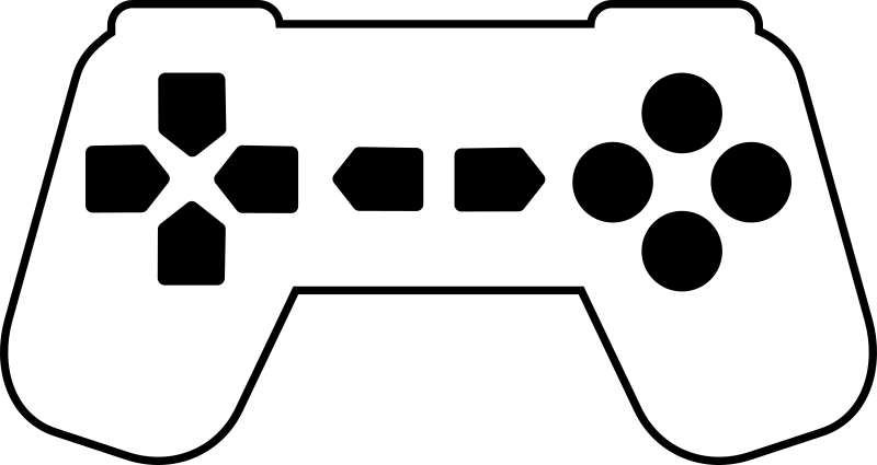 Xbox Controller Outline Clipart