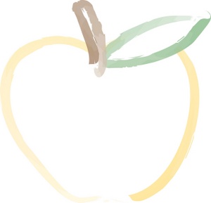 Apple Clipart Image - Yellow Apple