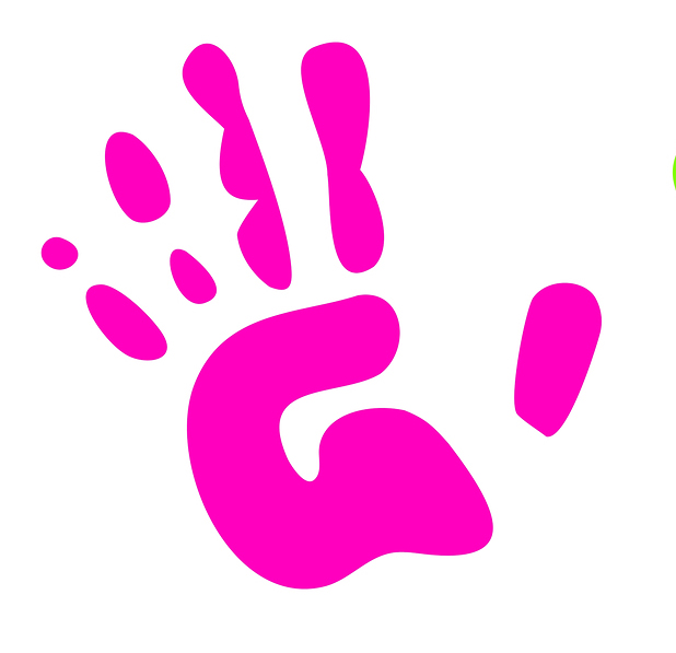 clipart of baby handprints - photo #48